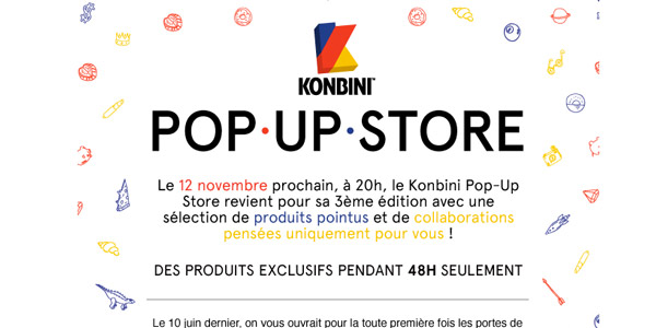 Emailing Konbini Pop Up Store